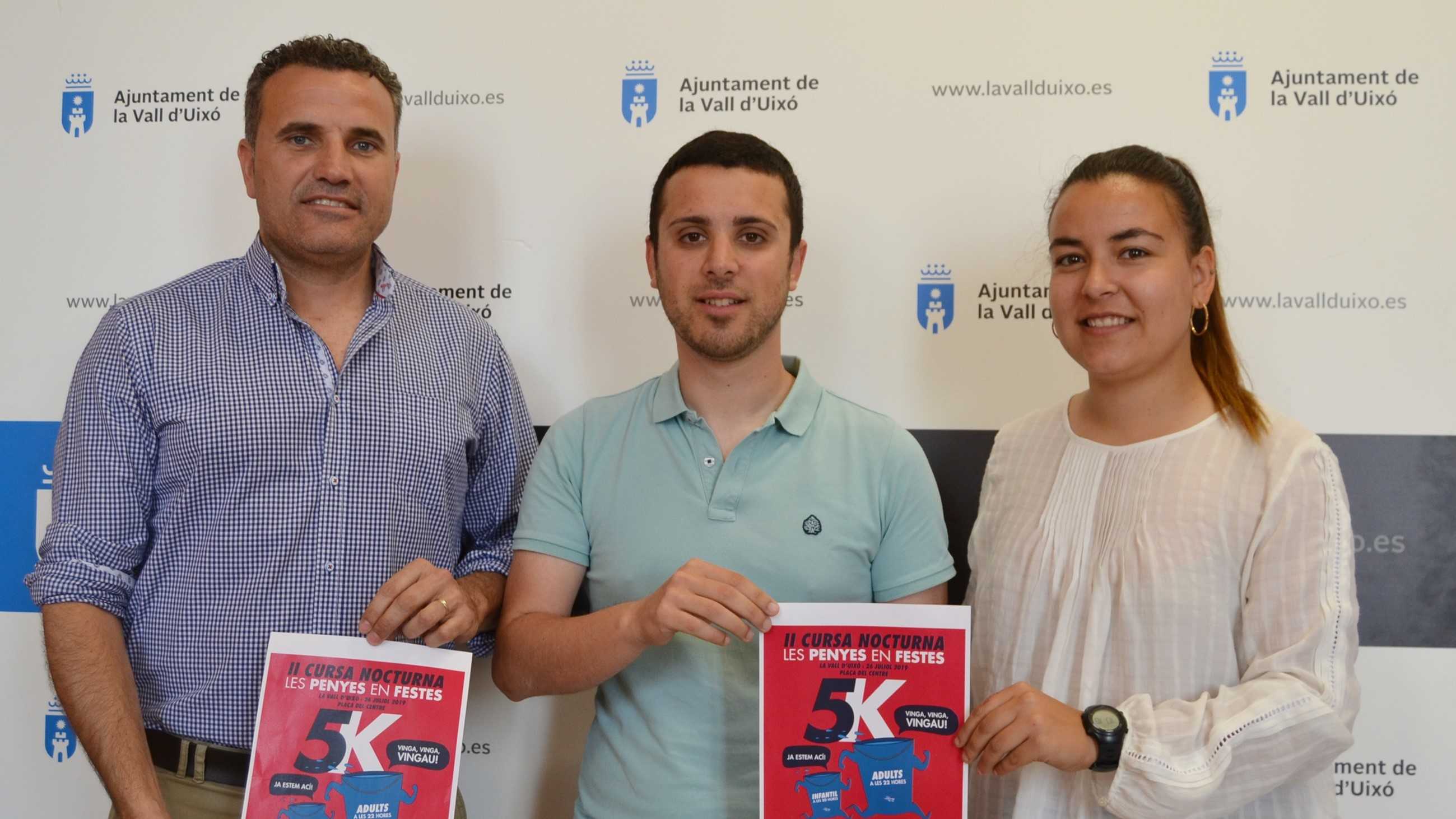 La Vall presenta una nova edició de la 'Cursa Nocturna de les Penyes en Festes'
