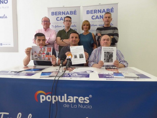 El PP de La Nucía denuncia ante la Junta Electoral un “panfleto difamatorio” contra Bernabé Cano

