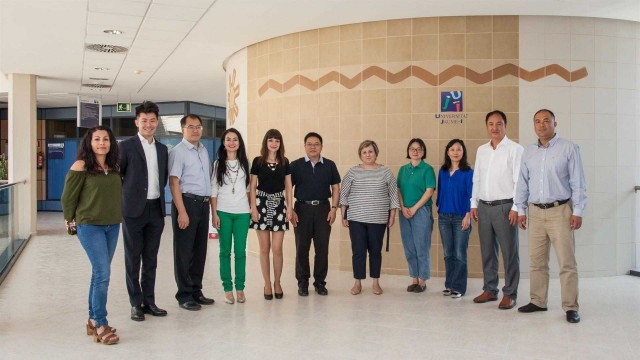 La UJI recibe la visita de la universidad china de Yunnan para iniciar una colaboración académica