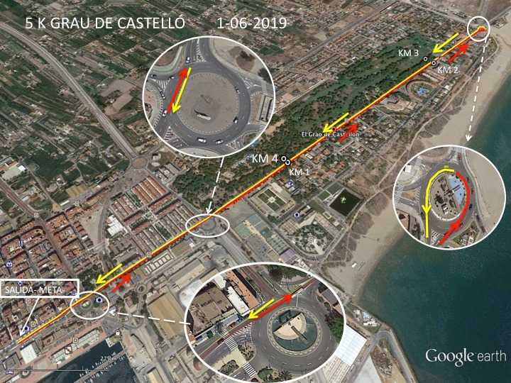 El Grau tendrá cinco liebres para lograr las mejores marcas en el primer 5K homologado de Castellón