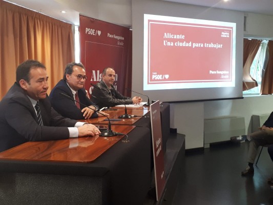 El PSOE propone un polígono entre Ciudad de la Luz y el Rebolledo y potenciar el Distrito Digital