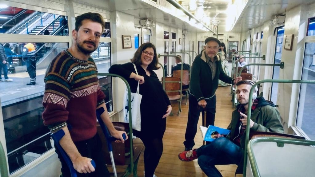 El metro puede ser el más viral de los escenarios