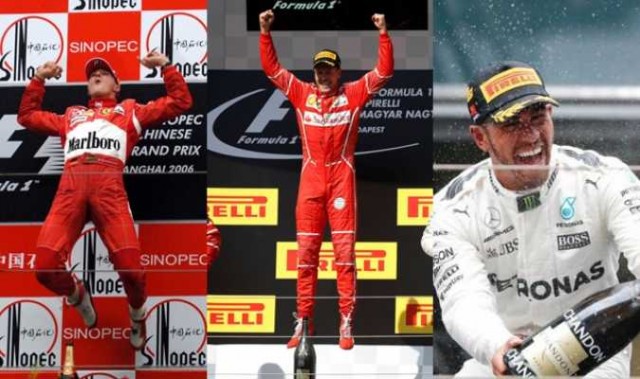 El 'Kaiser' manda en las Árdenas; Vettel y Hamilton ganaron dos veces en Spa