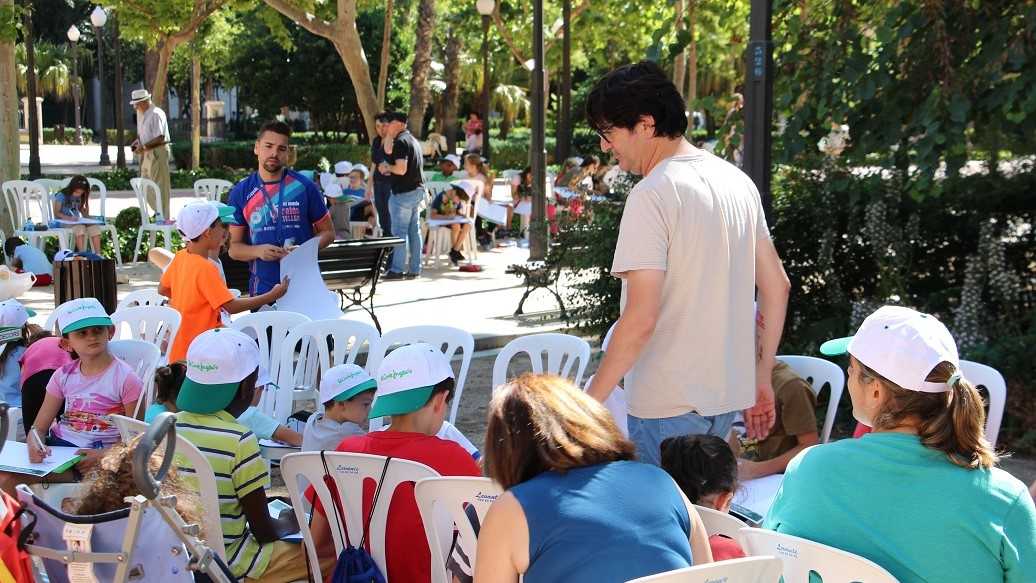 Dibujar el parque Ribalta para reivindicar la sostenibilidad en el Día del Medio Ambiente
