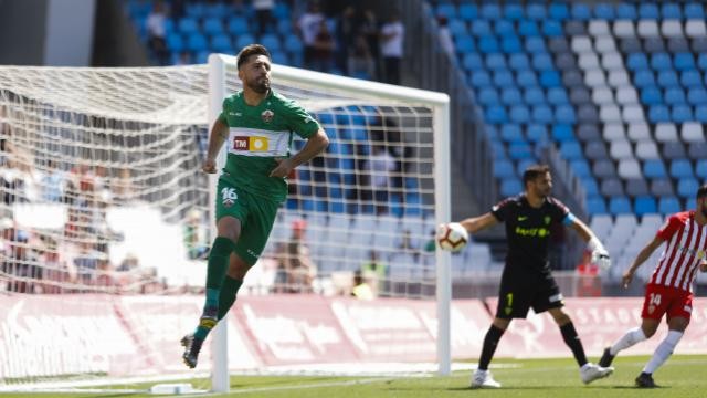 Nacho Gil marca en la derrota del Elche