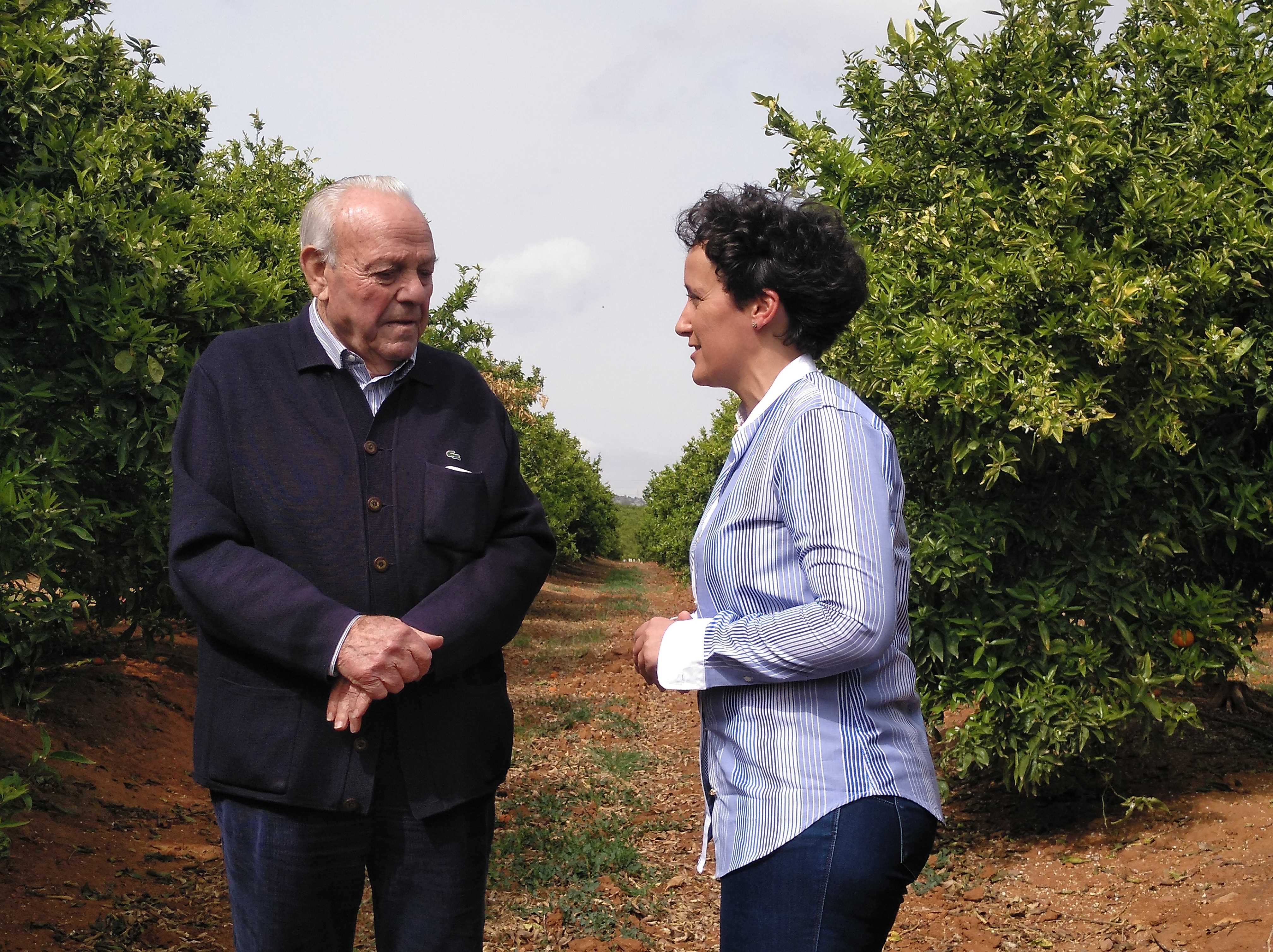 Carmina Ballester (PP) promete poner en marcha una oficina de atención a los agricultores de Onda
