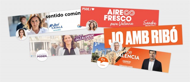 El diseño en las elecciones para el 26M