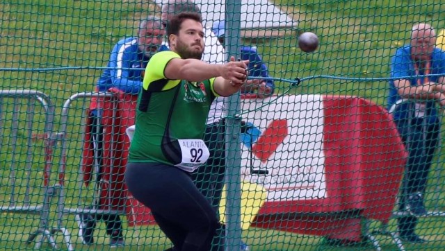 El atleta del Playas, Javier Cienfuegos, apunta alto en el Europeo de clubes: 