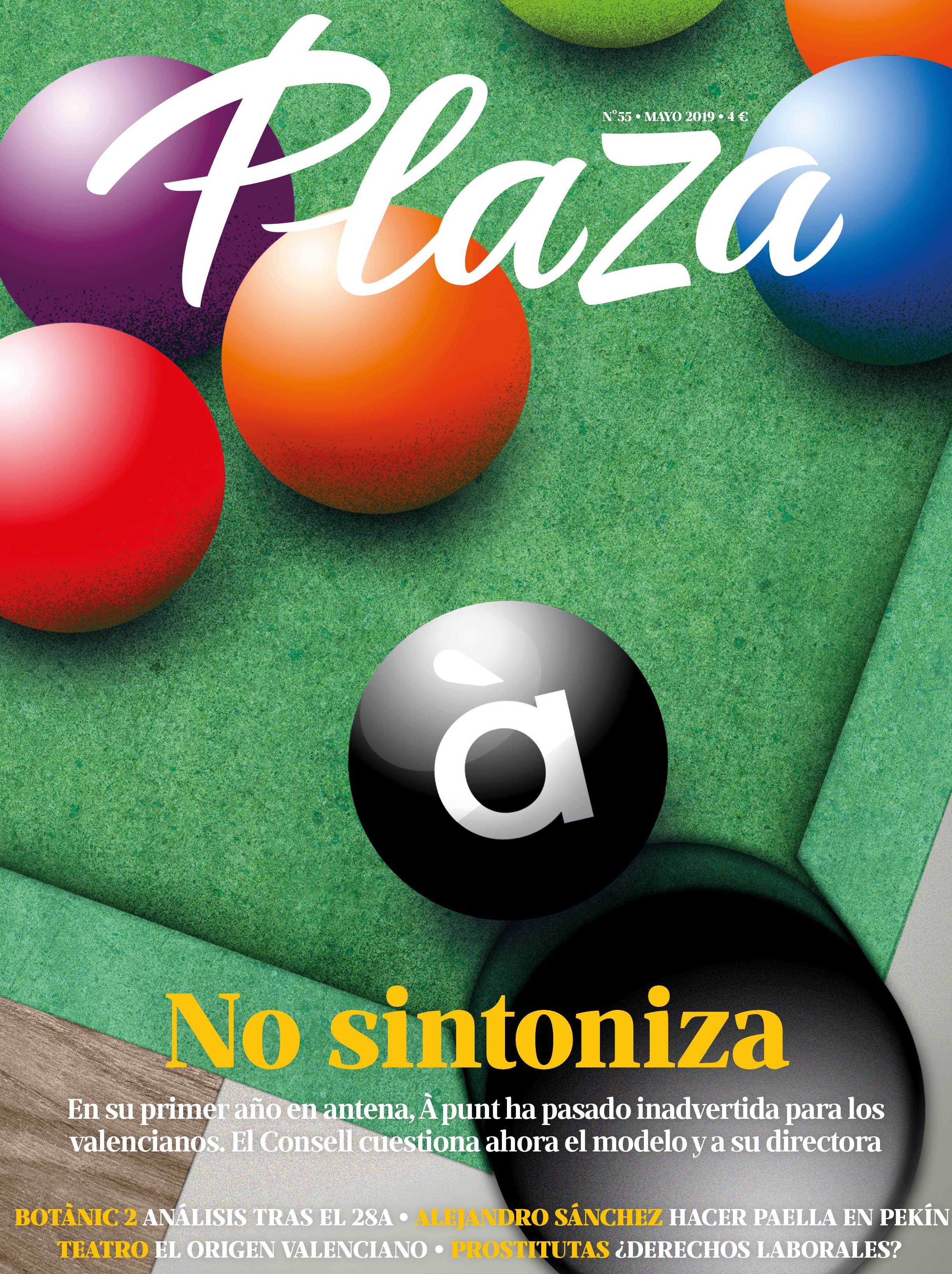 La crisis de À Punt, portada de la revista Plaza de mayo
