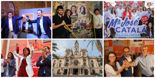 Se abre la veda: los candidatos a la Alcaldía de València se la juegan en una cita electoral abierta