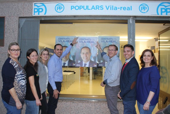 Folgado (PP) ofrece un cambio político en Vila-real con menos impuestos y más limpieza