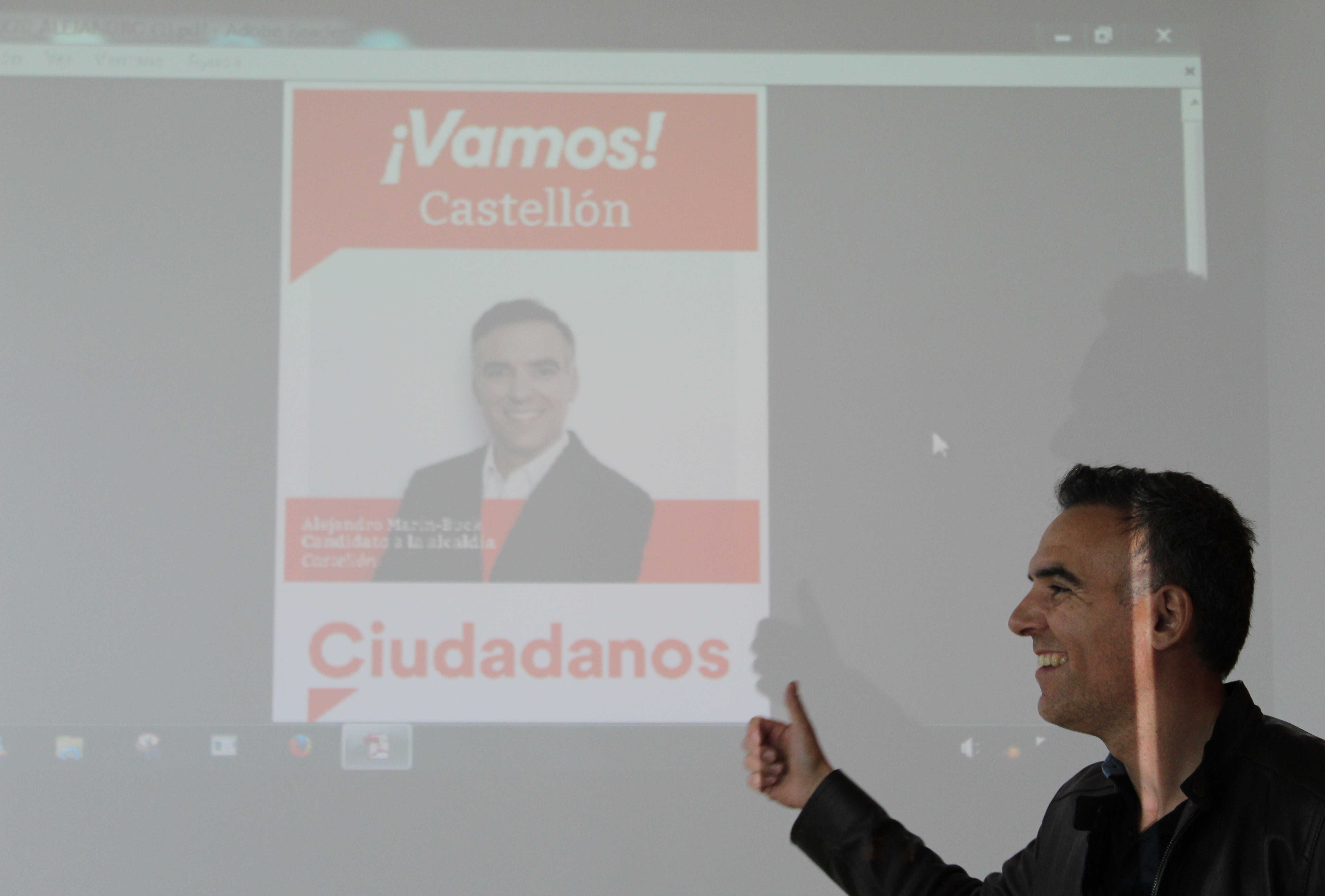 Marín-Buck pide el voto para Ciudadanos y así dotar de más libertad y modernidad a Castelló