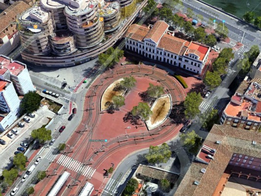 FGV sustituye las vías del peculiar bucle del tranvía de València