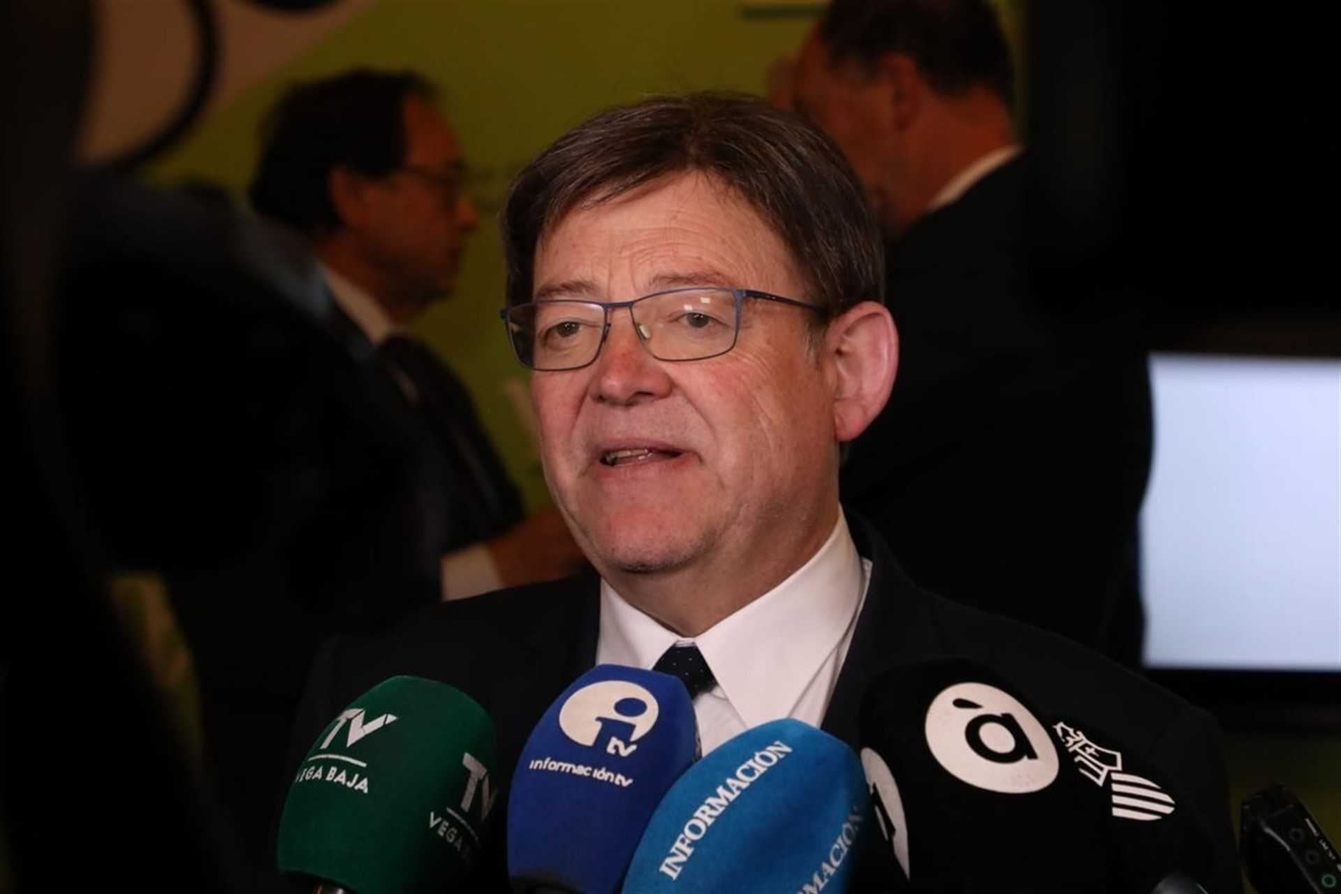 Puig insiste en que habrá un gobierno valenciano de mayoría progresista con o sin Podem