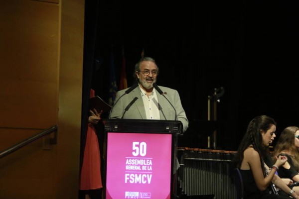 Pedro Rodríguez deja la presidencia de las sociedades musicales para incorporarse a la política 