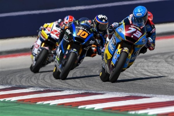 Canet y Masiá defienden liderato en Moto3 y Álex Márquez no quiere descolgarse en Moto2