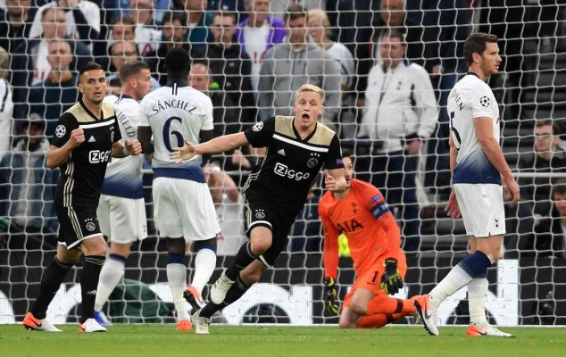 El Ajax sigue imparable en Champions... y en la bolsa holandesa