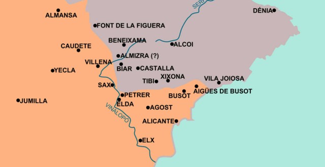 La línia Biar-Busot