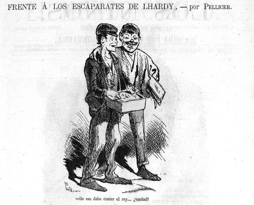 'Mundo cómico', semanario satírico de 1872  pionero del  tebeo español