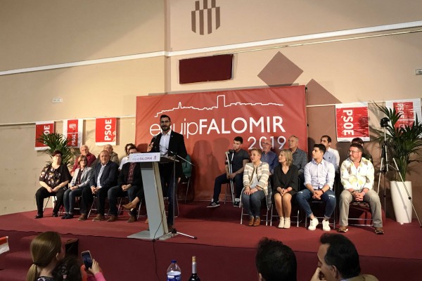 El PSPV-PSOE presenta al Equipo Falomir para revalidar la Alcaldía de l’Alcora
