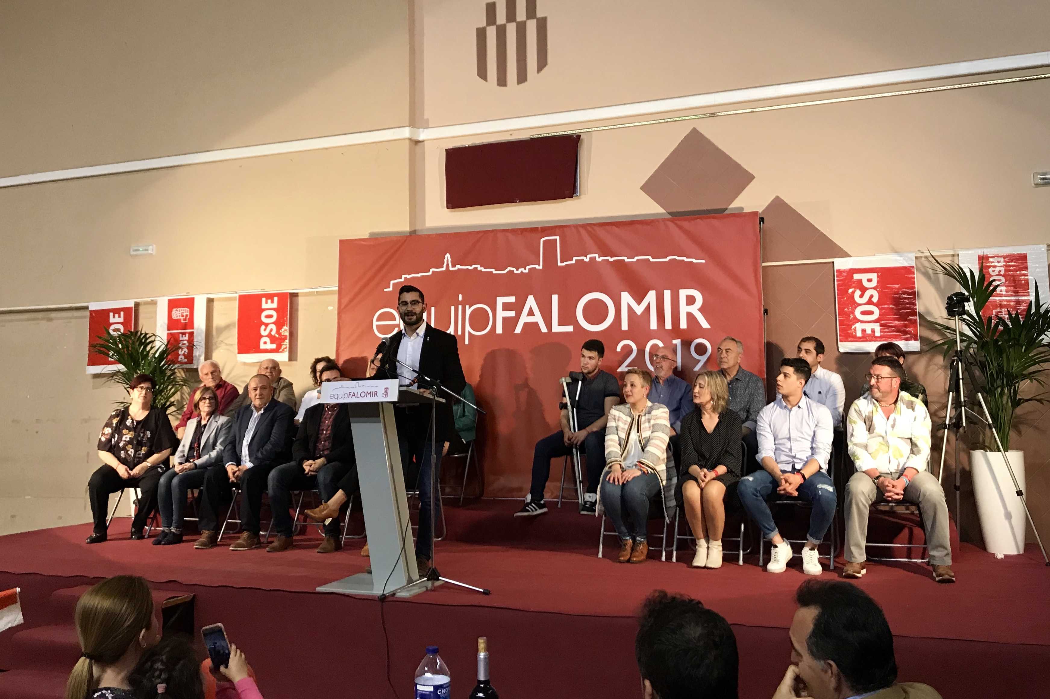 El PSPV-PSOE presenta al Equipo Falomir para revalidar la Alcaldía de l’Alcora