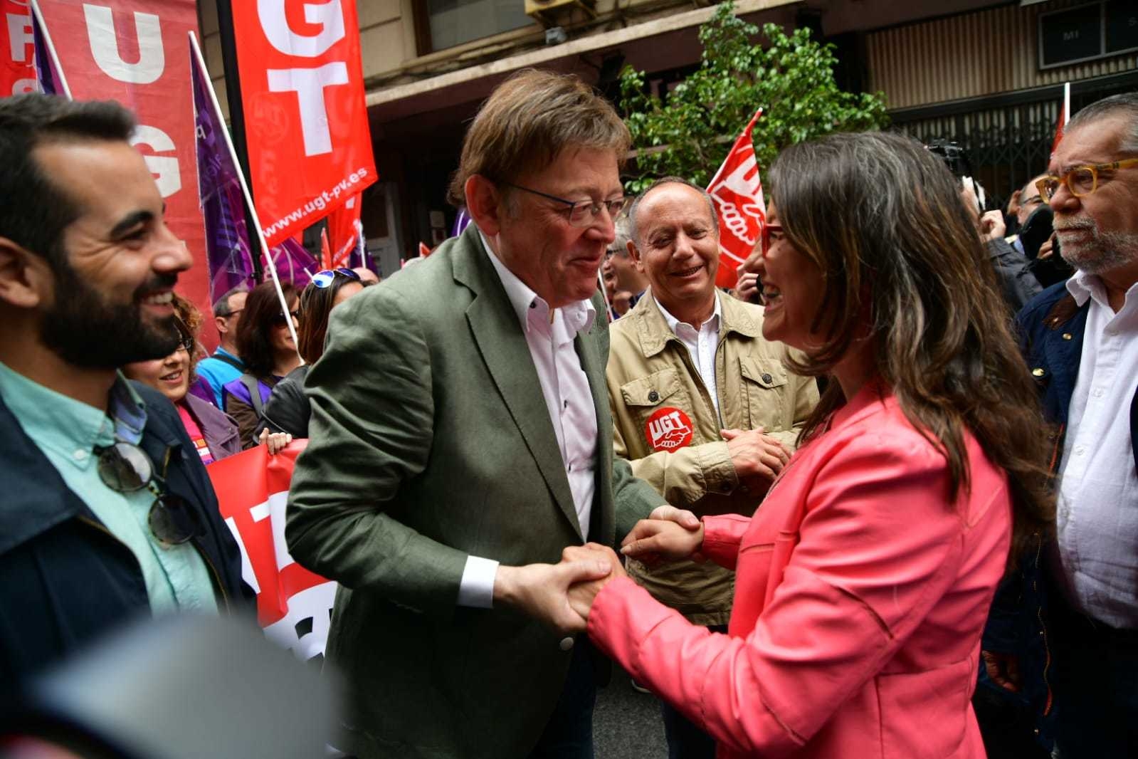 Oltra subraya que el nuevo gobierno del Botànic continuará con el cambio de modelo productivo

