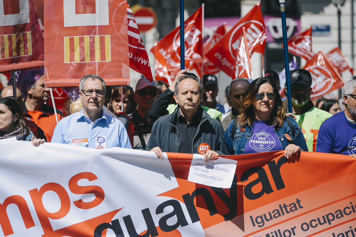 Sindicatos salen a la calle para exigir la derogación de la reforma laboral y mejorar  las pensiones