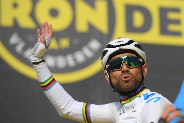 Alejandro Valverde sufre un edema óseo que podría dejarle fuera del Giro