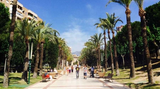 Benidorm renovará el suelo de un tramo del parque de l'Aigüera, de origen desde Ricardo Bofill