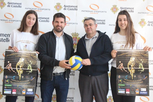 Todo listo en Castelló para que comience el Campeonato de España de Voley Femenino