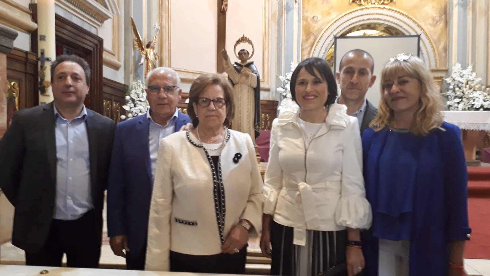 La alcaldesa Merche Galí, durante los actos en honor al patrón de Almassora. - 