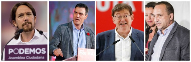 Sánchez e Iglesias, con más tirón que Puig y Dalmau