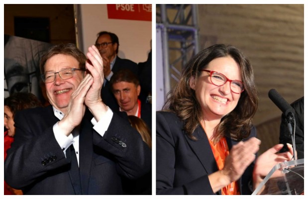 El PSOE es primera fuerza en la ciudad de València en generales y Compromís en autonómicas 
