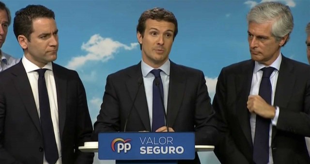 Casado admite que el resultado es 