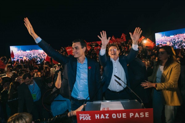 El PSOE vuelve a ganar unas elecciones generales en la Comunitat Valenciana treinta años después