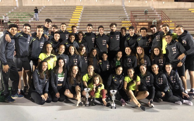 El Playas repite doblete en el Campeonato autonómico de atletismo por clubs Sub 20