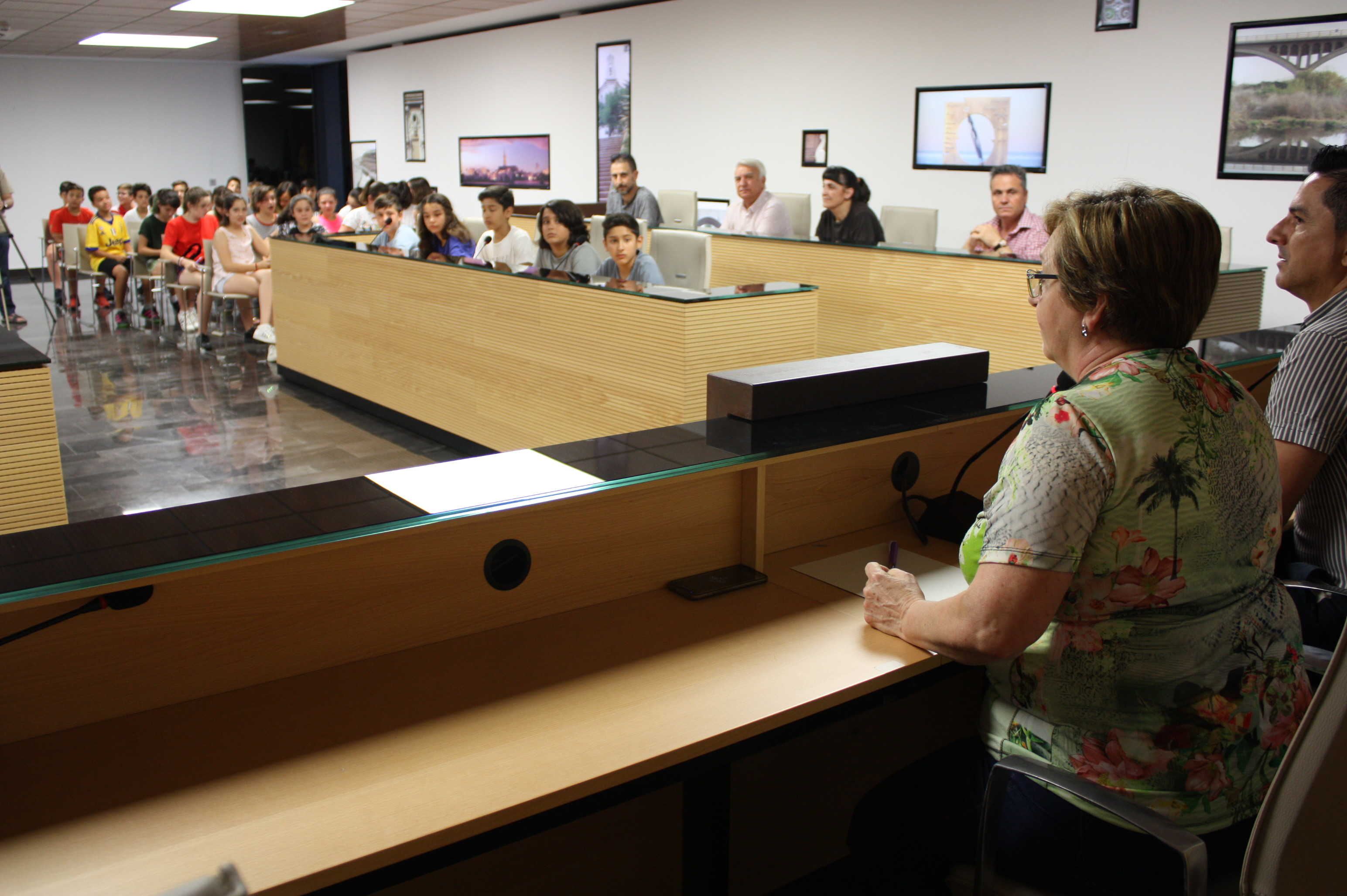 Desarrollo de un pleno infantil. - 