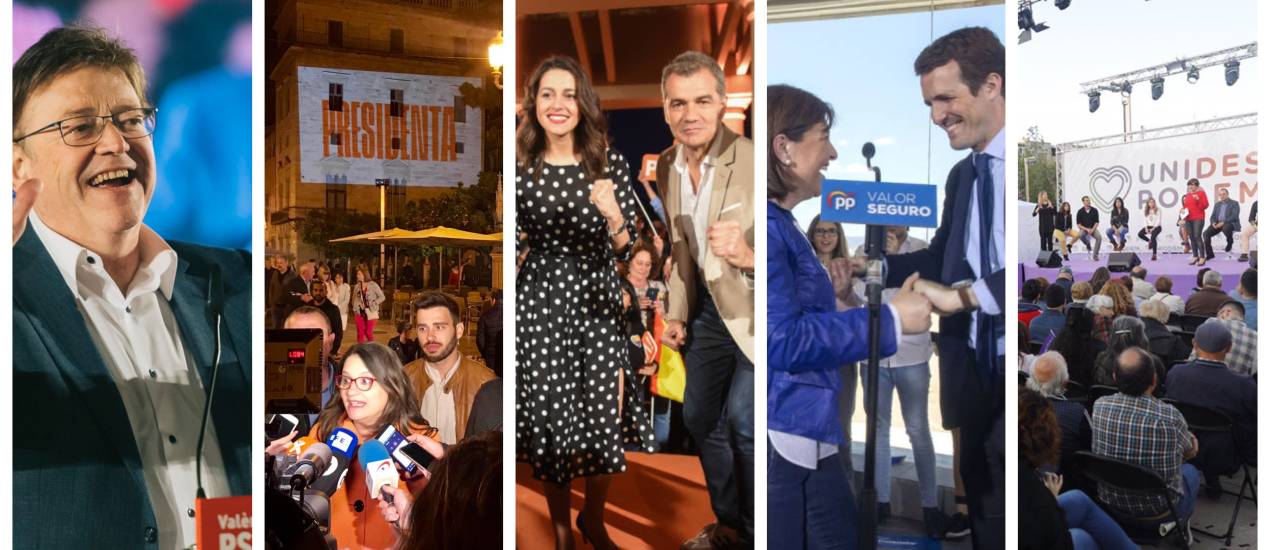 Puig cierra la campaña como favorito aunque con opciones para la derecha