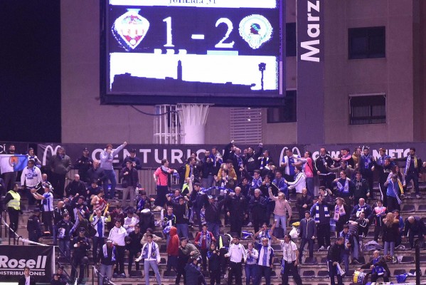 Antiviolencia propone diferentes sanciones para diez espectadores del último Castellón-Hércules