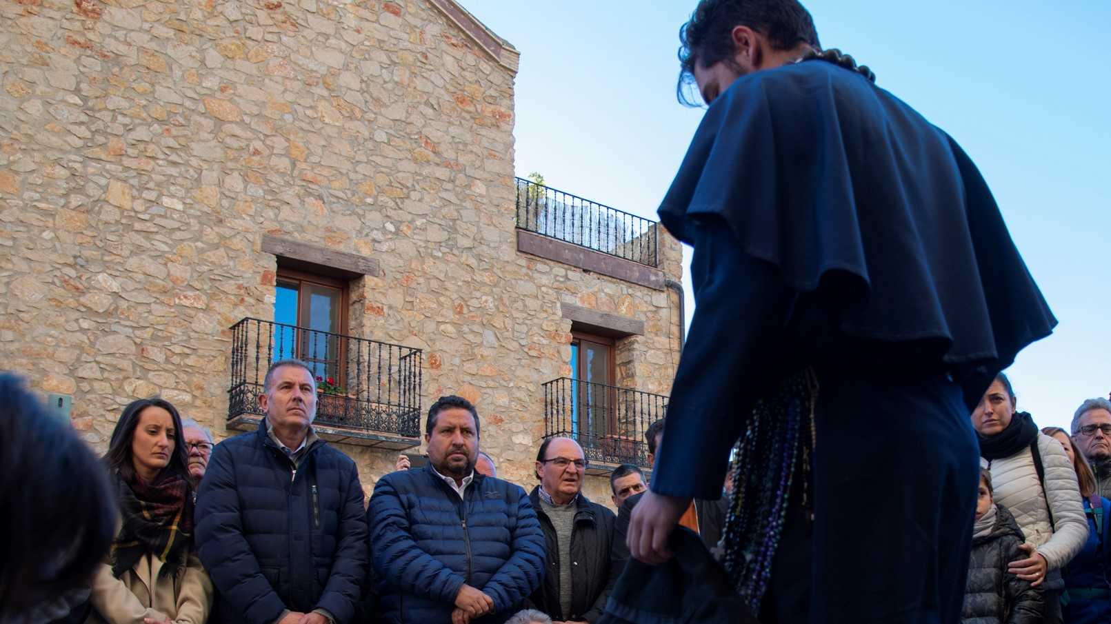 Els Pelegrins de Les Useres inician su recorrido penitencial hacia Sant Joan de Penyagolosa