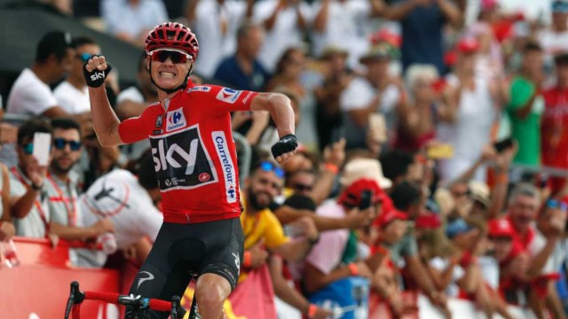 Froome se ilumina en la Cumbre del Sol y refuerza la roja
