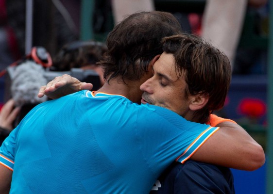 Nadal despide a Ferrer de su último Godó
