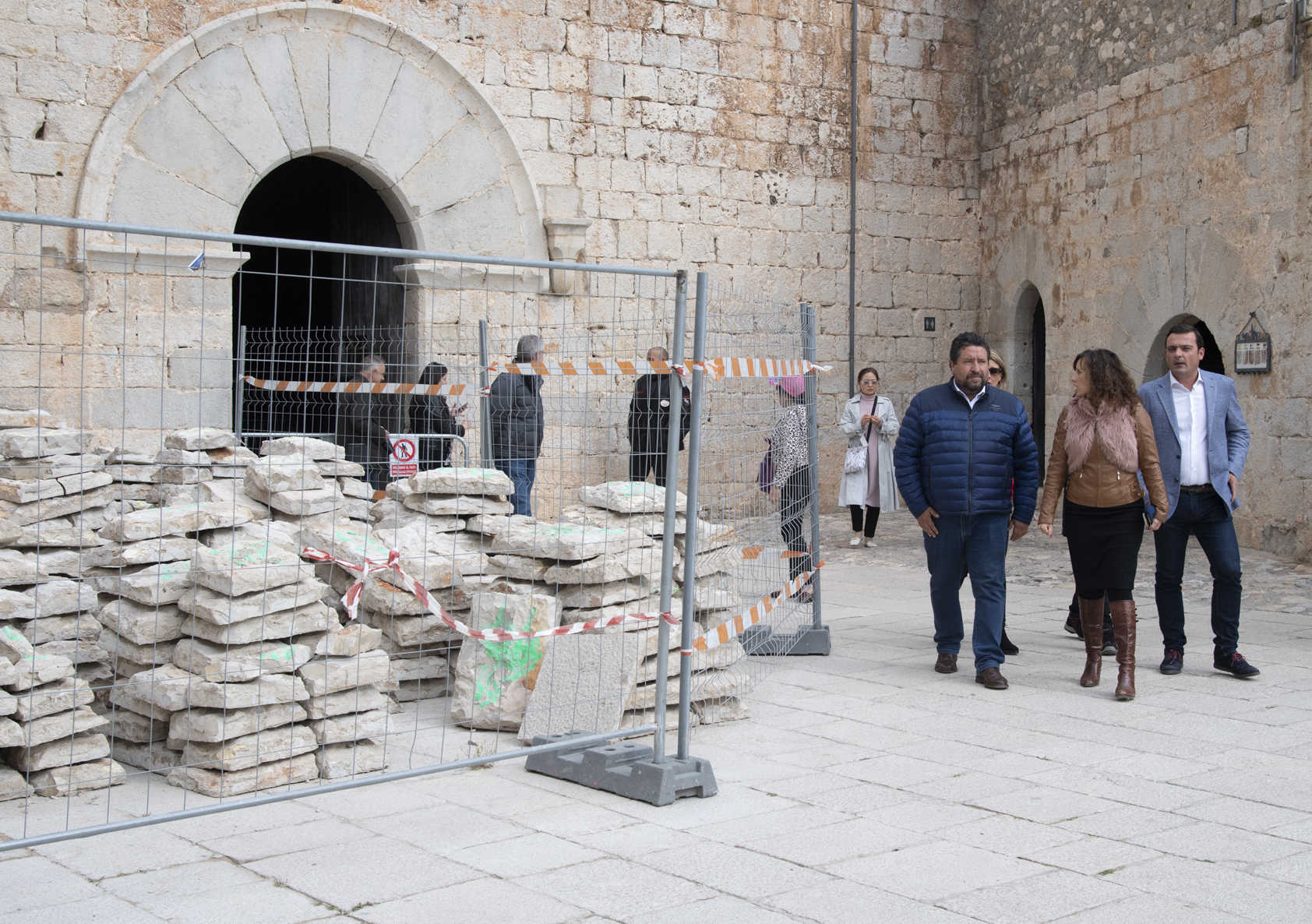 Diputación reanuda la restauración del Castillo de Peñíscola para dejar lista su fortaleza