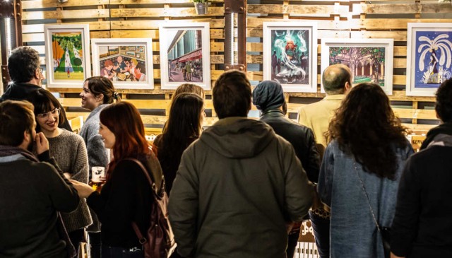 36 ilustradores locales reflejan su València en La Rambleta