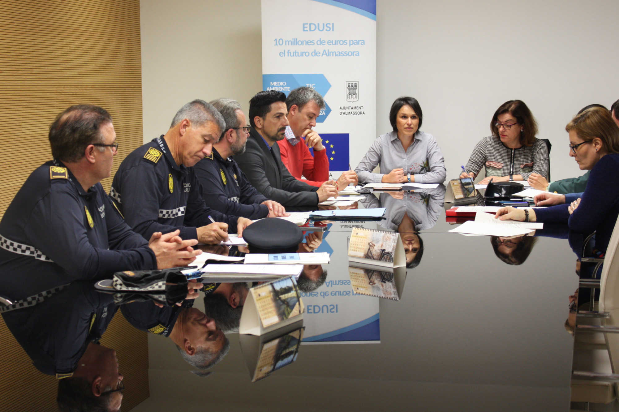 Reunión de la junta de seguridad preparatoria para las próximas fiestas de Santa Quitèria. - 