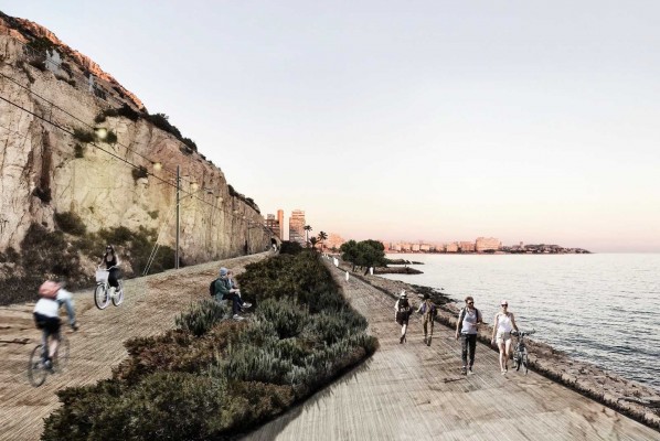 Guanyar exige que el diseño del paseo litoral se integre en el futuro Plan General de Alicante