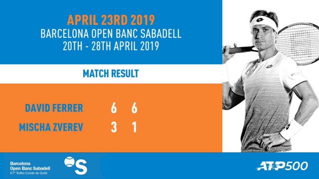 Ferrer empieza con una plácida victoria su última participación en Barcelona

