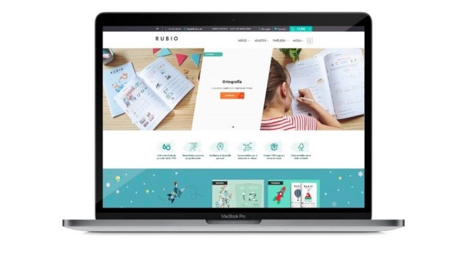 La editorial Rubio aumenta su facturación online un 59% en 2018, con 80.000 productos vendidos
