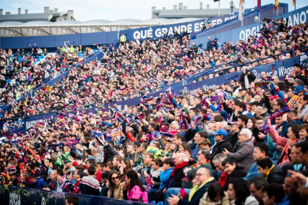 El Levante moviliza a su afición para recibir al Real Betis

