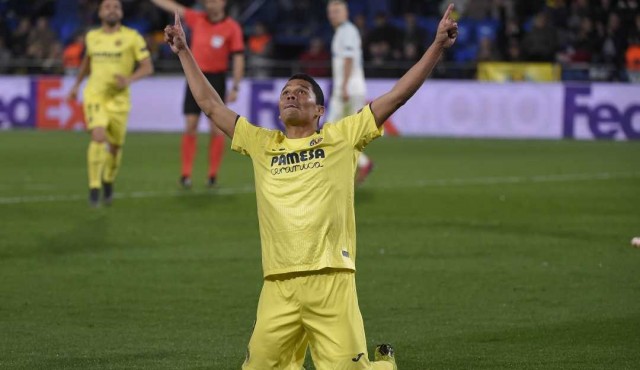 Bacca accede al 'top ten' de mejores anotadores en la historia del Villarreal